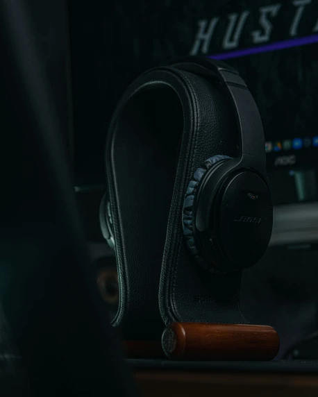 the headphones and controller of a gaming system