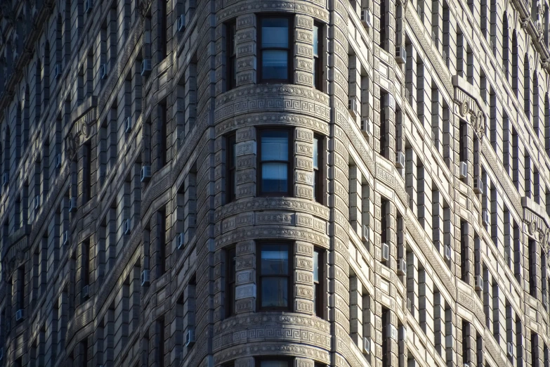 an up close s of the top of a building