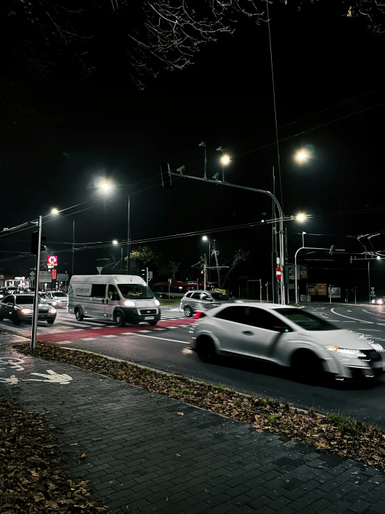 a bunch of cars that are on the side of the street