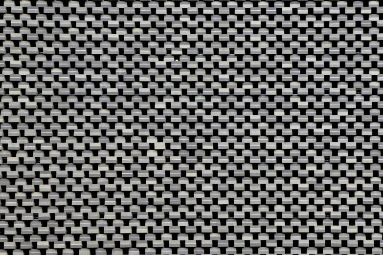 black and white checked fabric that has a black stripe