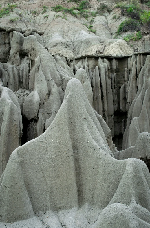 an abstract picture of the cliffs and terrain in the desert