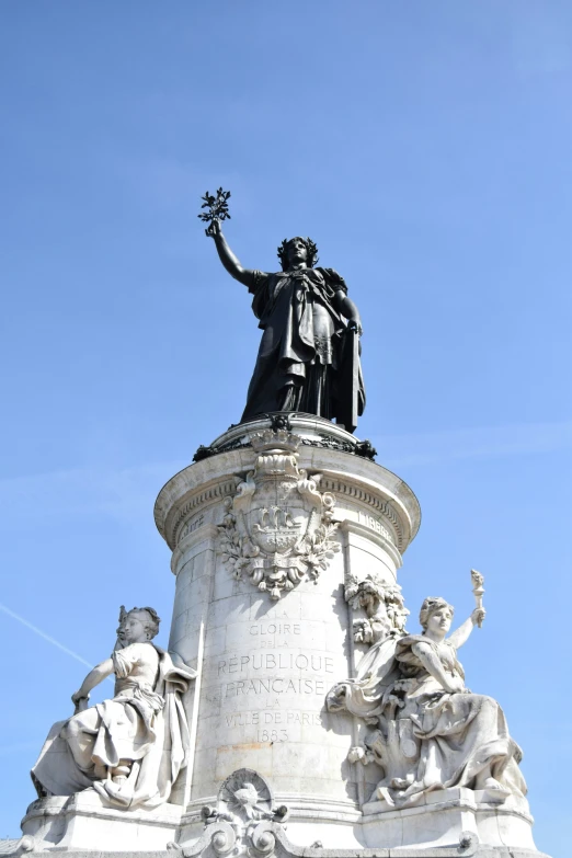 statue of st louis i the younger church, by charles ii fountain