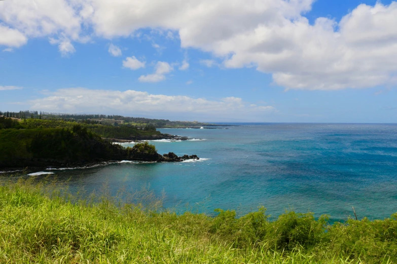 an image of a ocean view from a hill