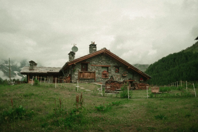 a building that is on the side of a mountain