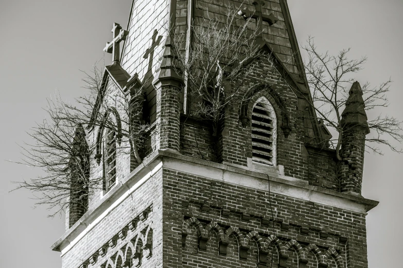 a clock on top of a tall building