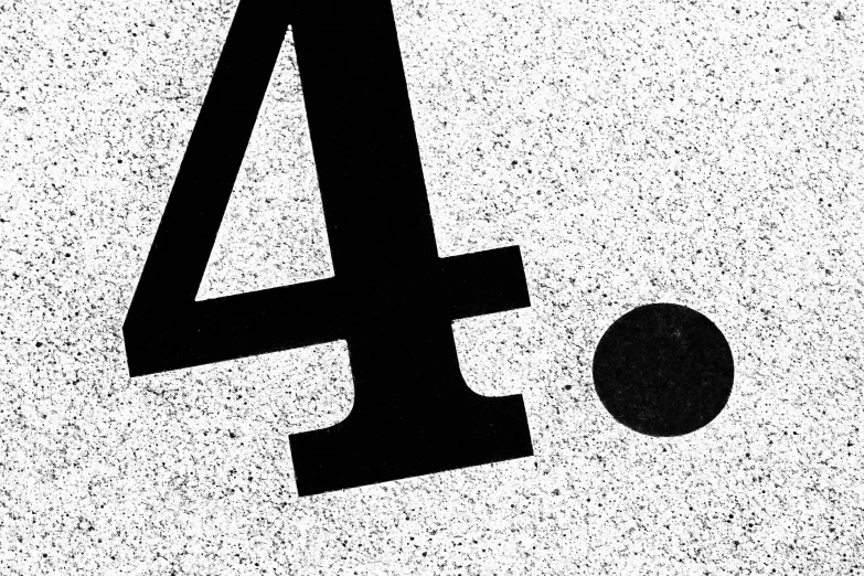 the letter a is surrounded by different sized and shapes