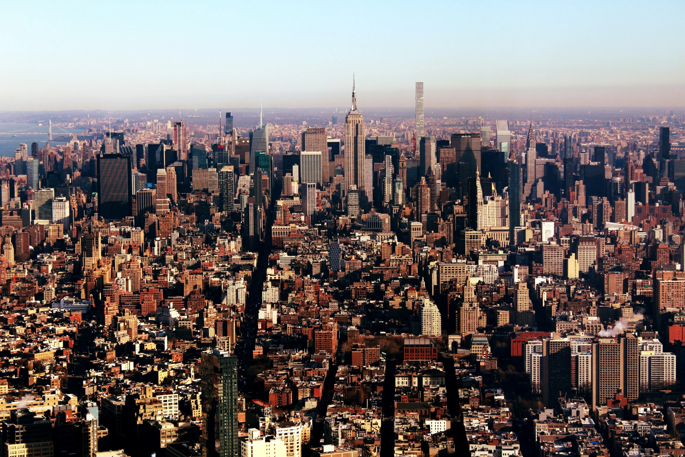 the city is all lined up in its very dark brown color