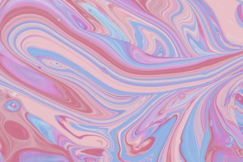 a fluid, pink - blue and blue swirled background