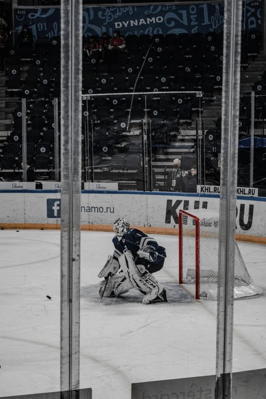 an image of hockey in the snow