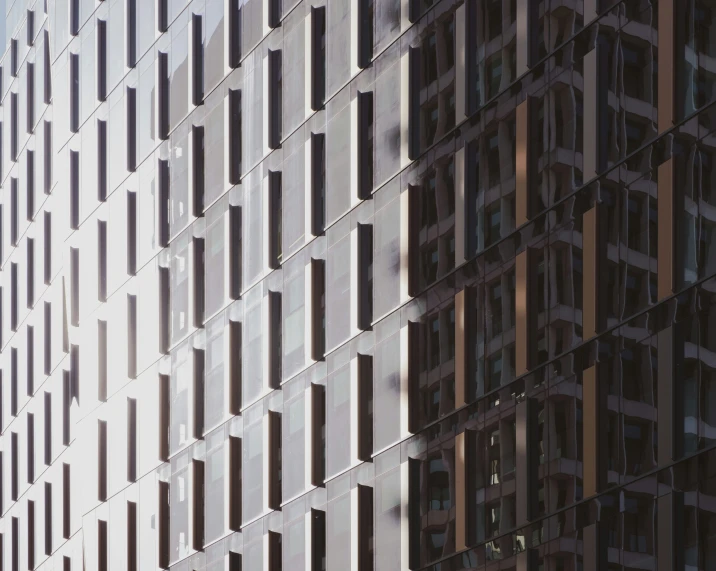 a building is in the daytime with windows