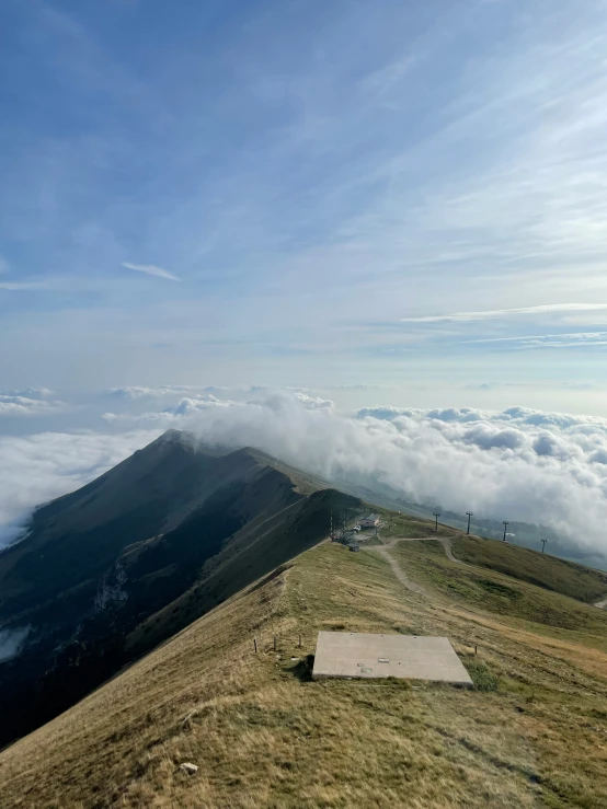 a view from the top of a mountain