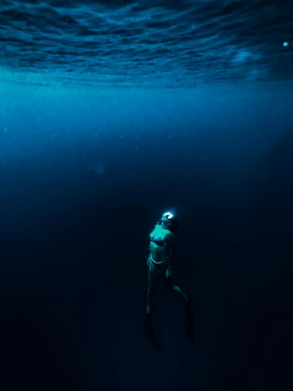 an image of a person that is swimming