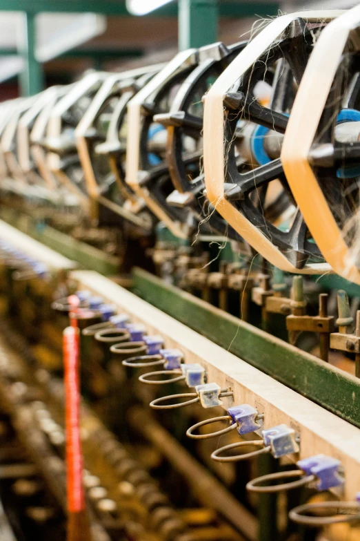 machines of some sort at a factory