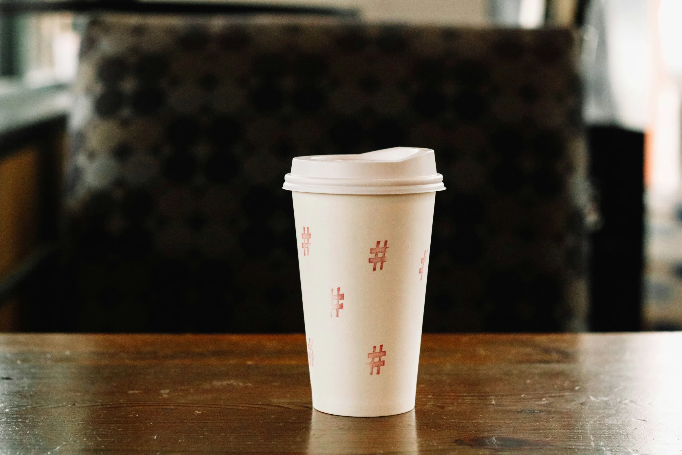 a cup that is sitting on a table