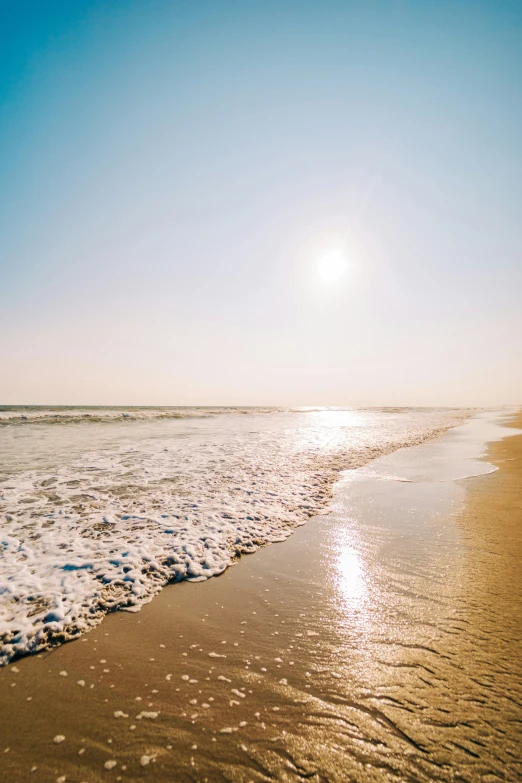 a view of the ocean from the beach