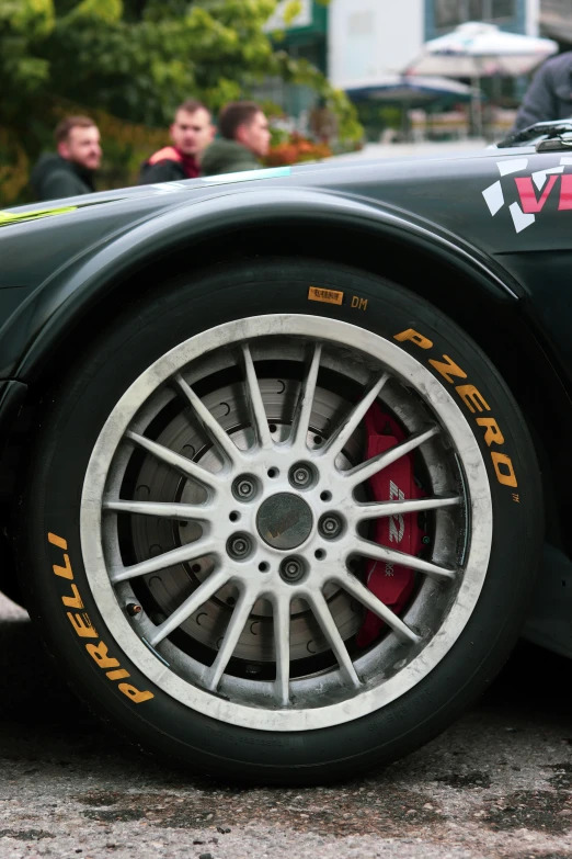 a race car with the numbers 33 on its tire