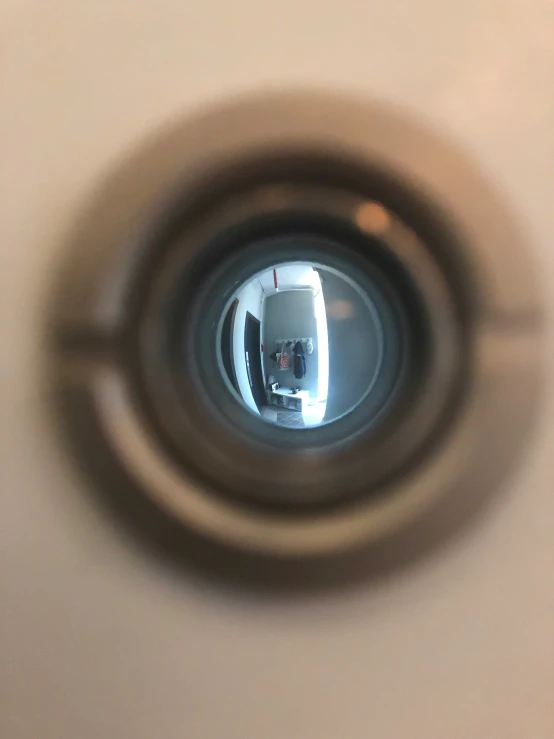 a camera with a person in the middle of the image