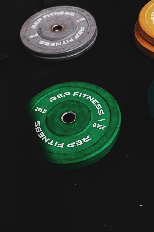 three discs sitting next to each other with the text strength