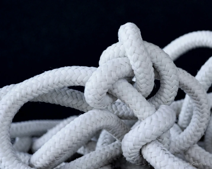 an image of ropes with knots piled on top