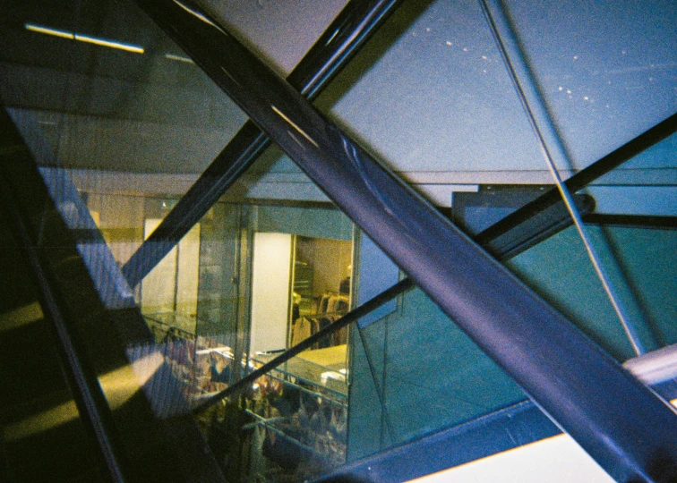 closeup of a stair in an indoor building