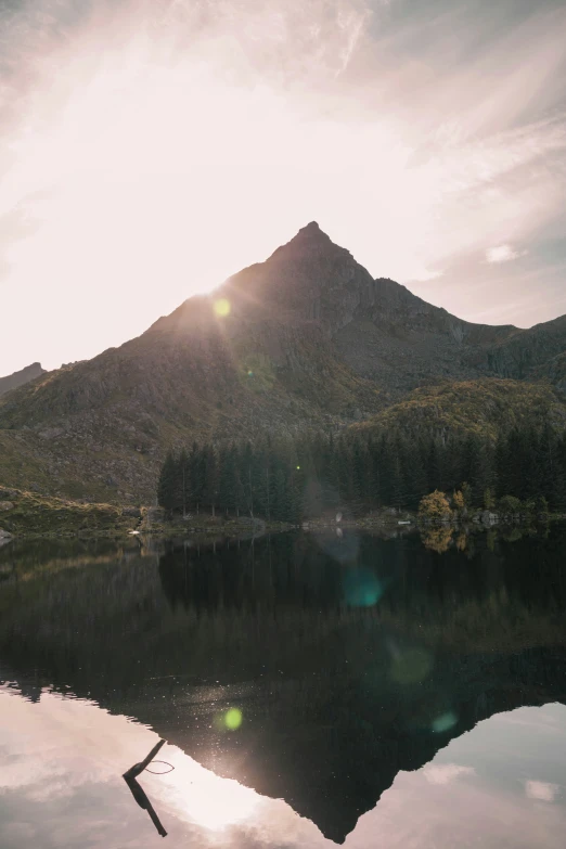 an image of a beautiful mountain setting