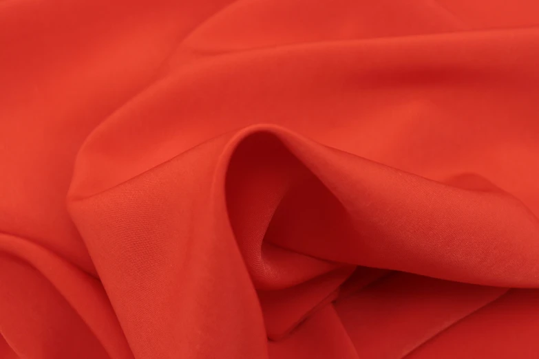 a red piece of fabric or material