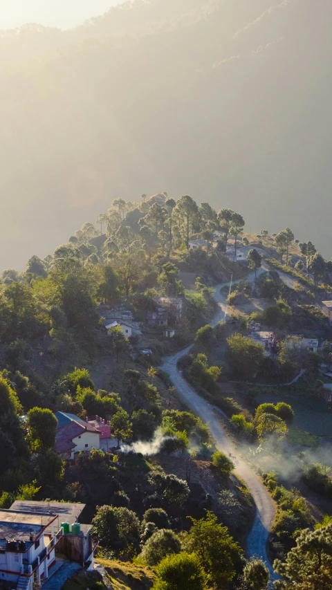 a view of an area that looks very scenic and is very remote