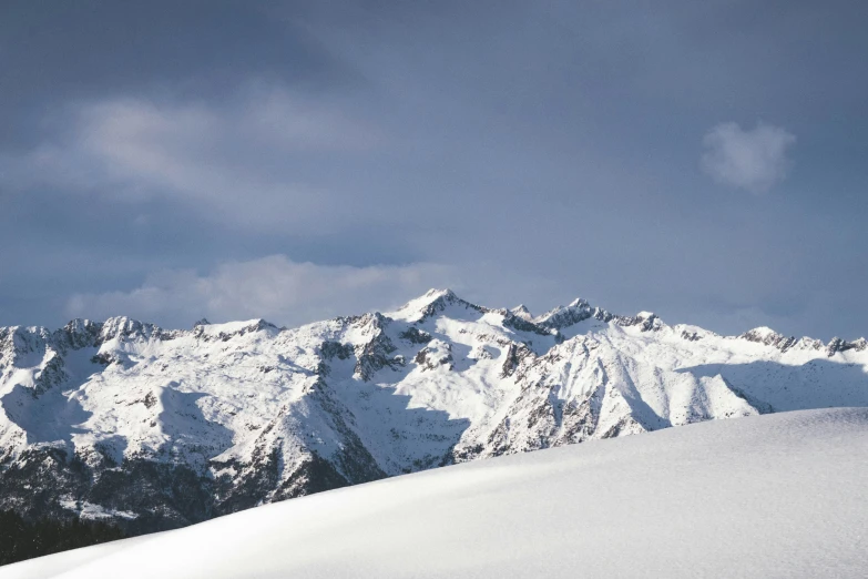 a man that is on ski's in the snow