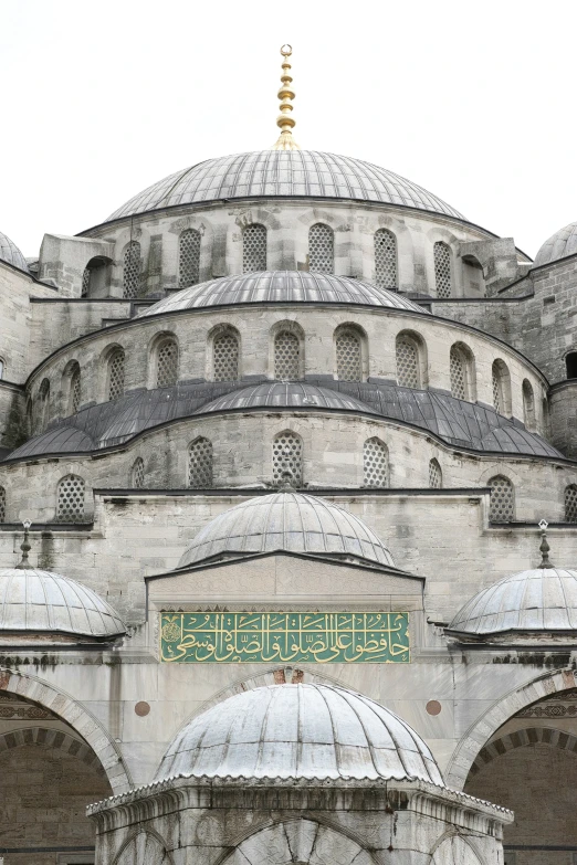 a large building with many arches and domes