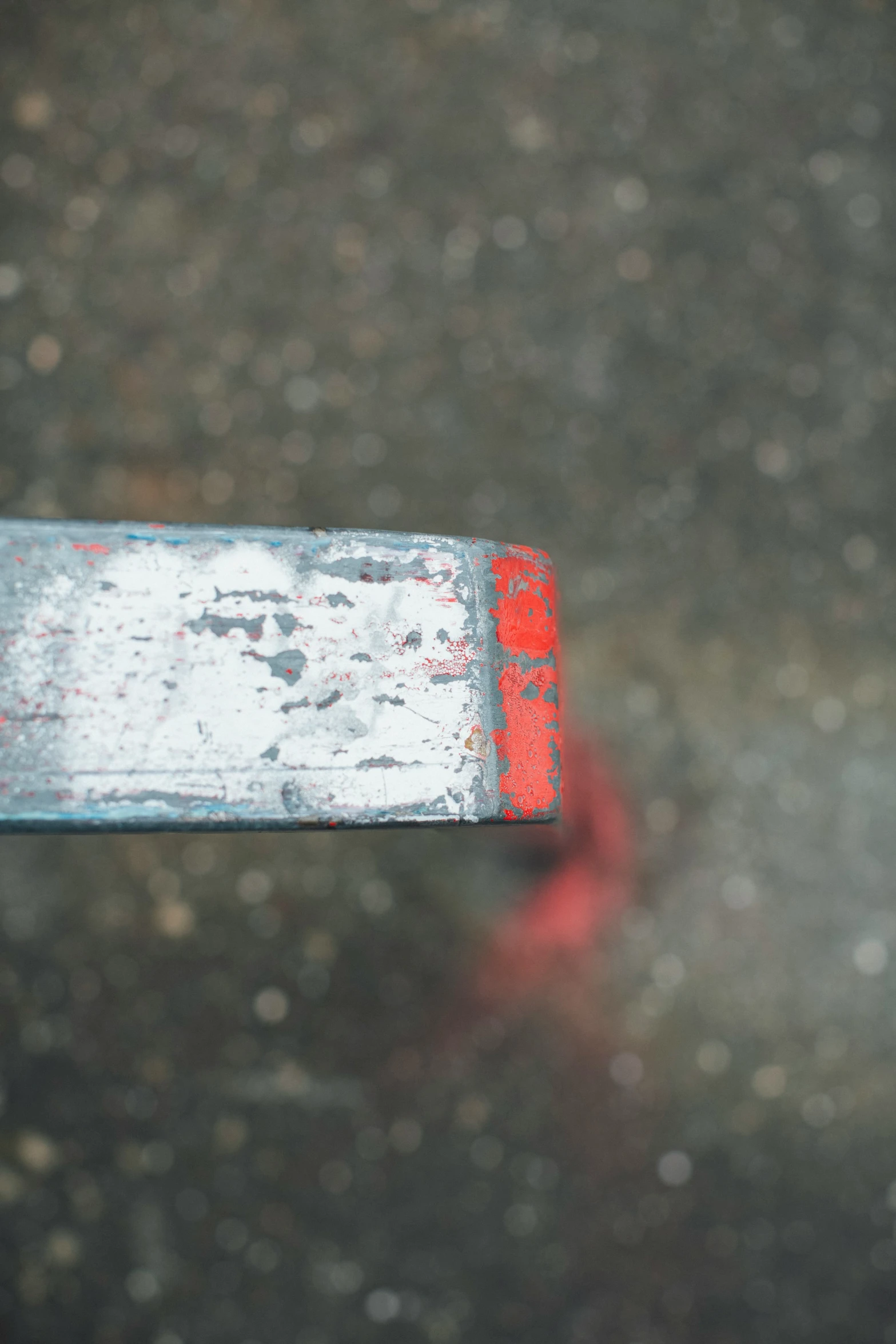 a closeup of a street sign on a cloudy day