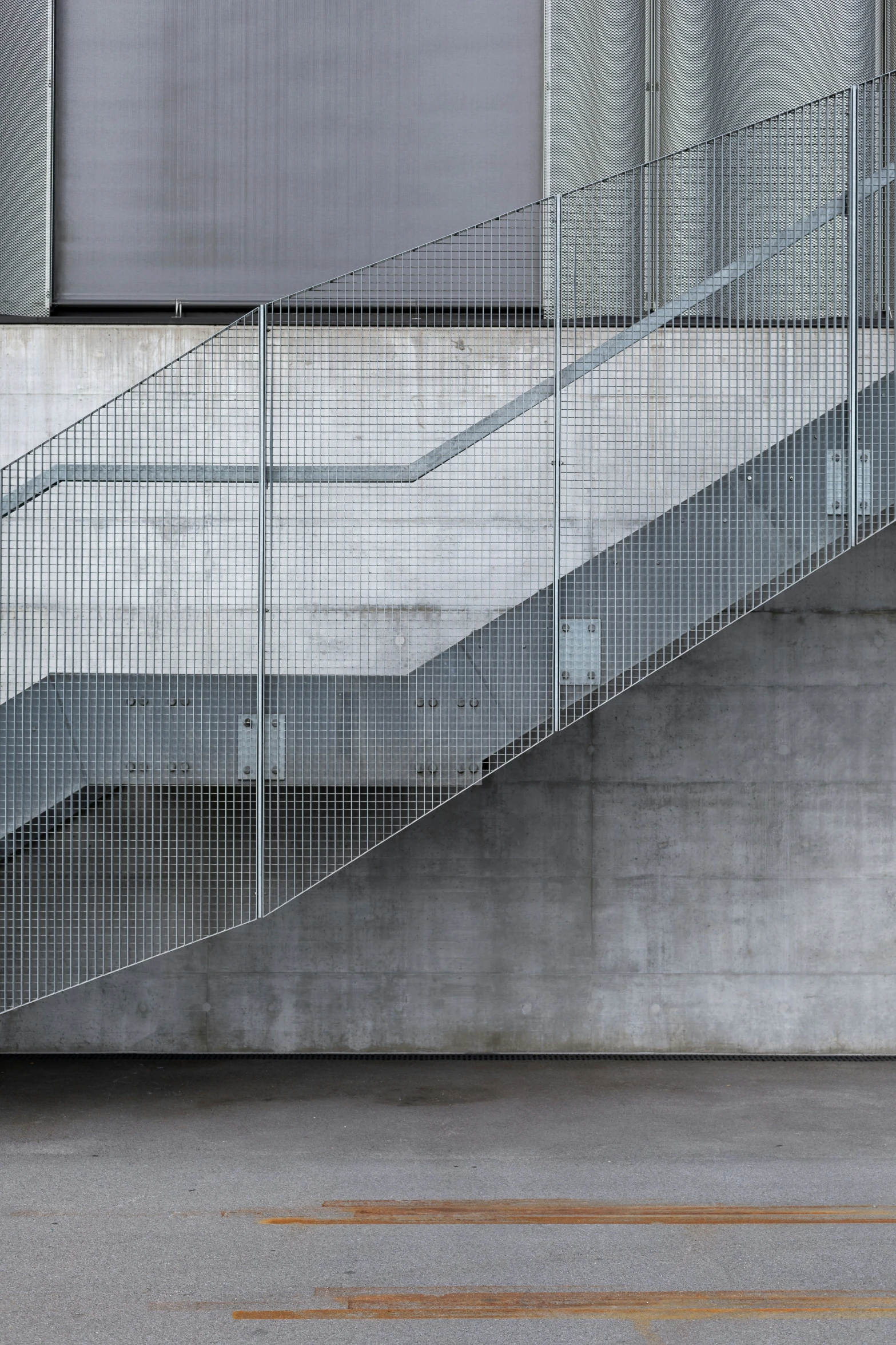 this skateboarder is riding down the stairs