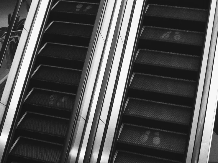 an abstract pograph of some metallic stairs