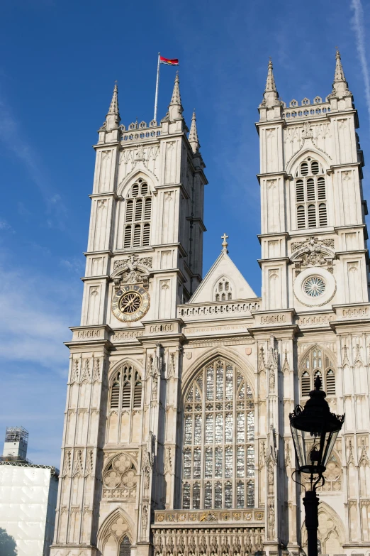 a large cathedral with a tall clock tower