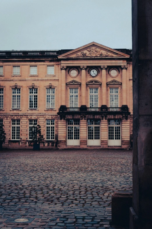 a building that has a large clock on it