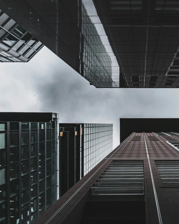 this is some tall building with some sky in the background