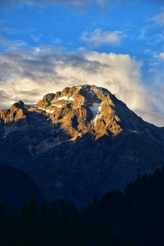 the mountains are very tall and there is no image on it