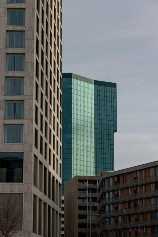 a building in a city with some very large buildings