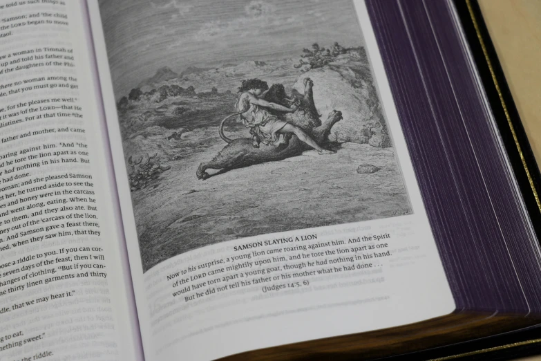 the book contains two pages in it showing a man on a beach