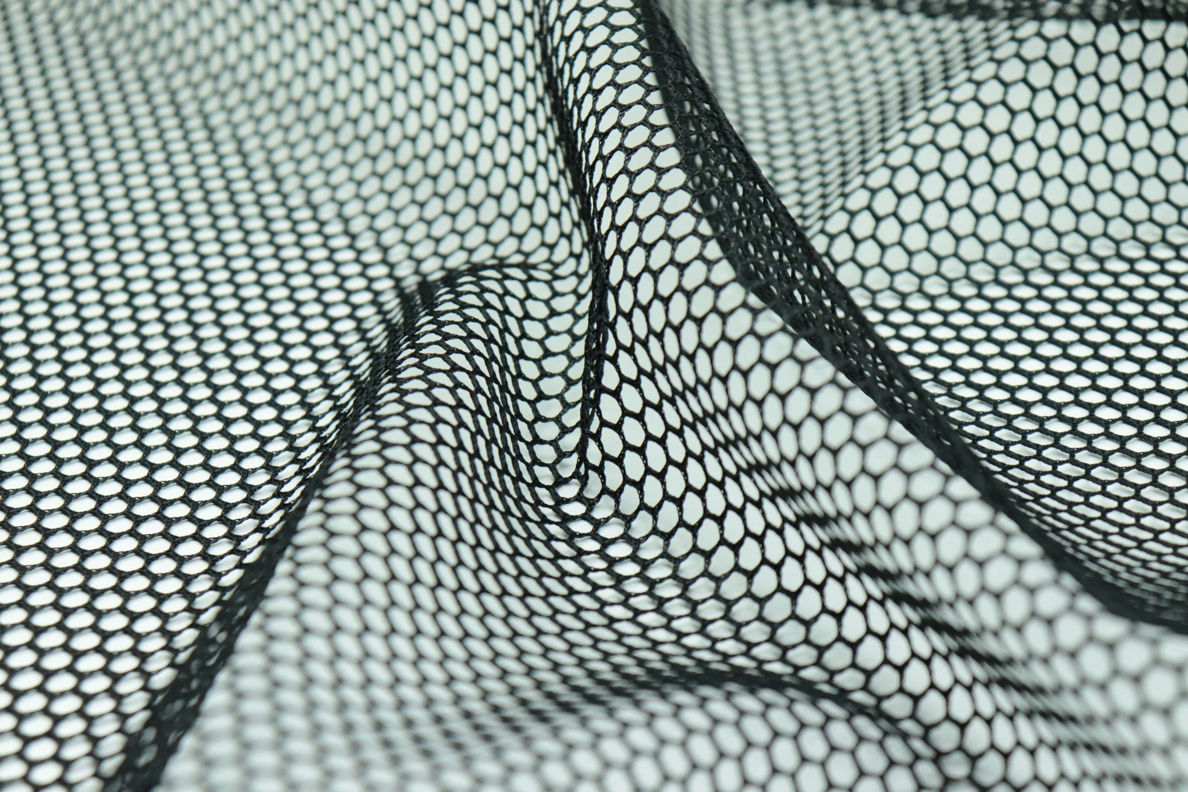 a close up view of some sort of net