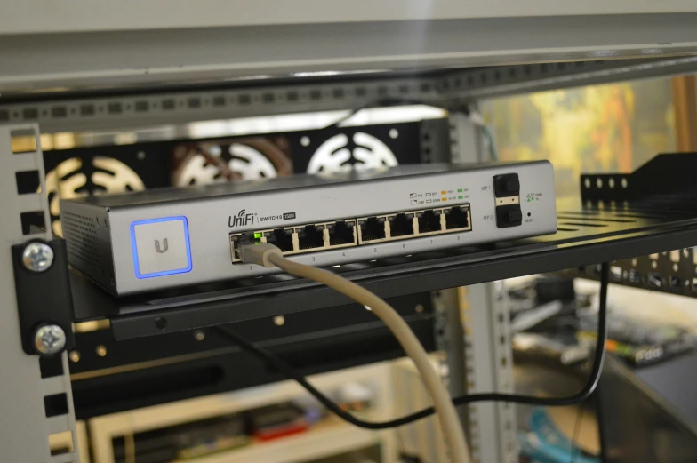 this is an image of a network router