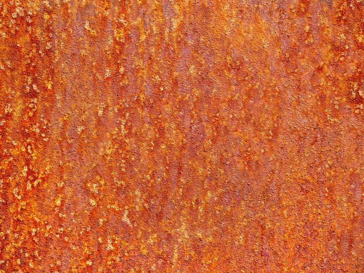 a dark orange background with small speckles