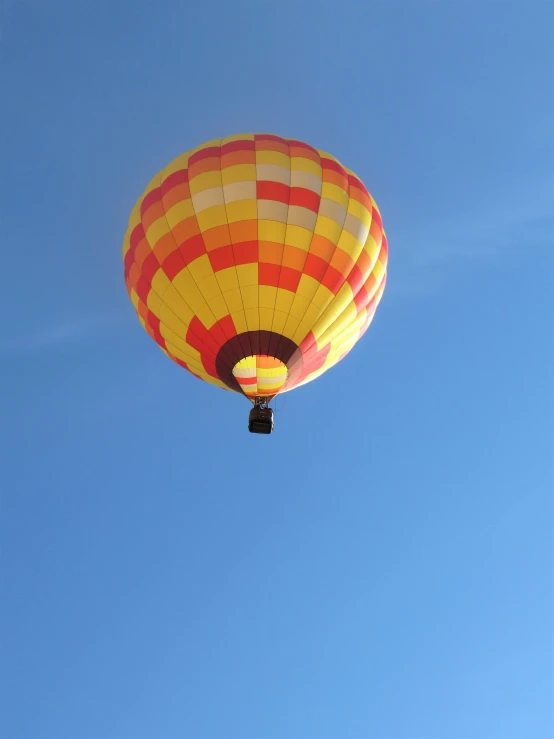 a large air ball is in the sky