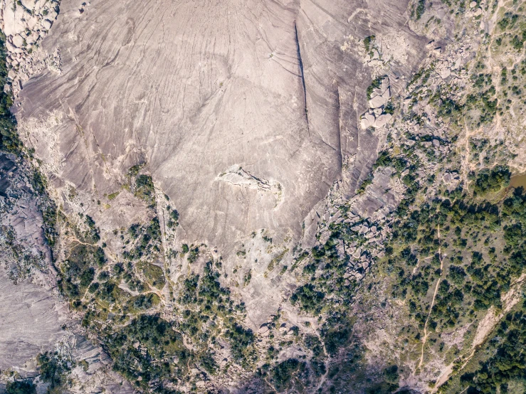 an aerial po of the hills in the mountains