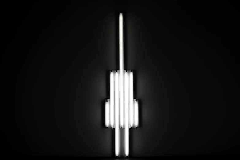 a black and white po of several tubes sticking out of the wall