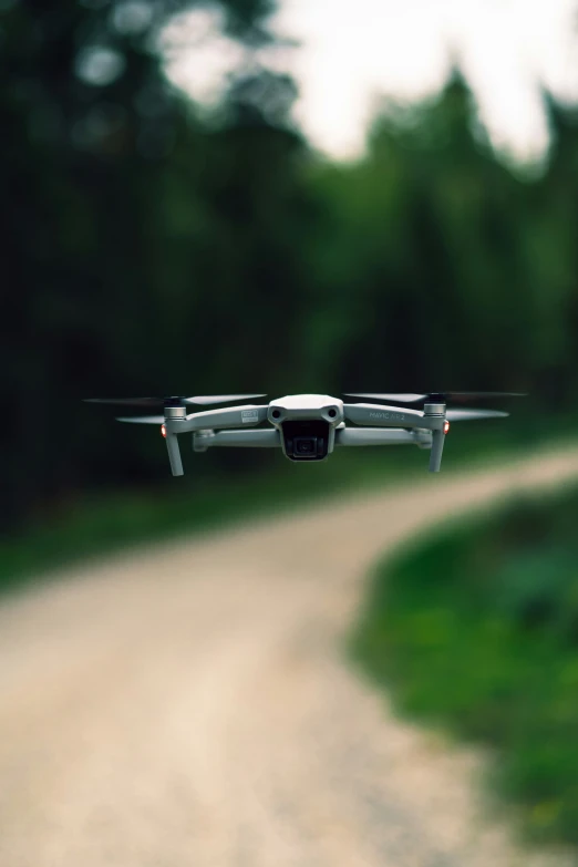 a remote controlled flying in the air