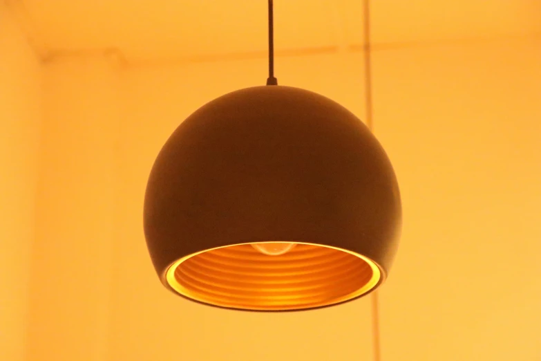 a hanging light with no light