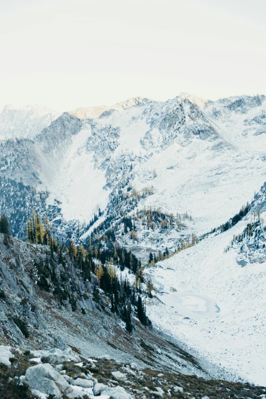 two mountain ranges are seen in the distance