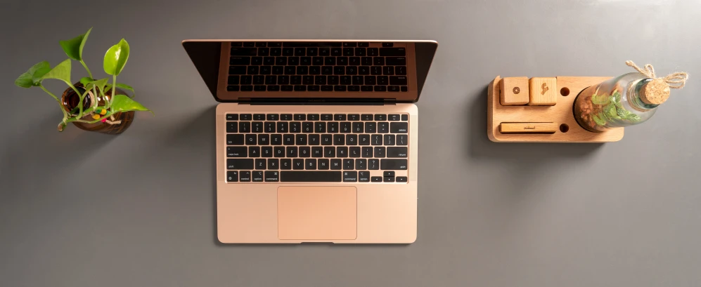 an image of a laptop computer on the table