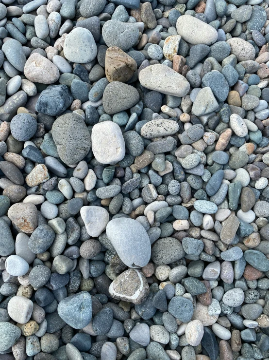 the rocks are all in a bunch together