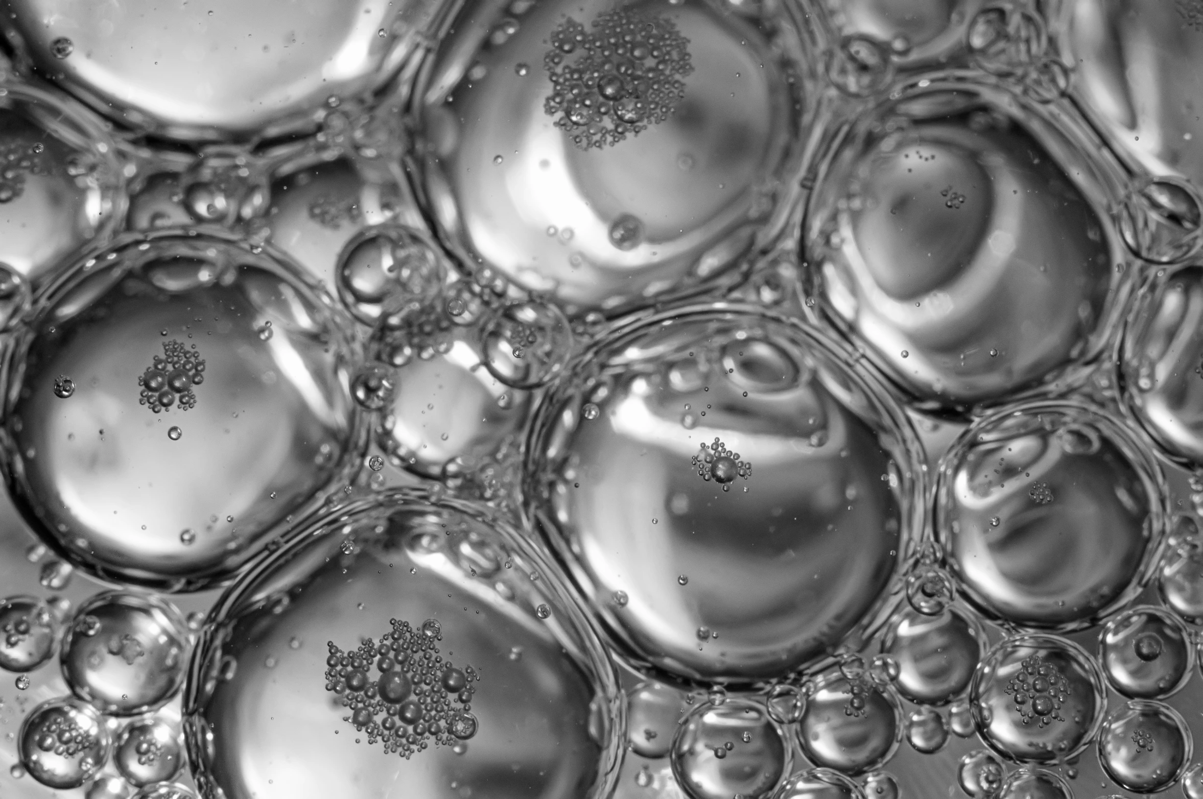closeup s of water and air bubbles in a sink